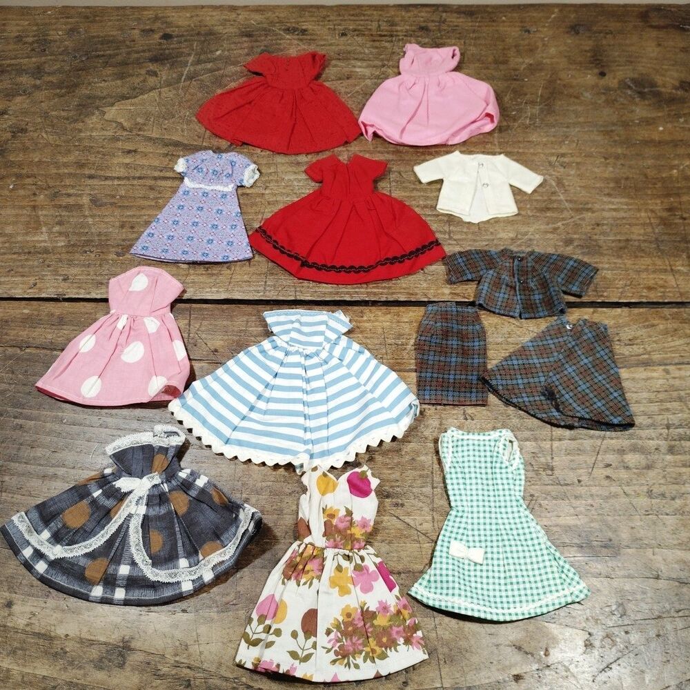 Huge Lot Barbie Doll Clothes Dresses Outfits Shirts Handmade
